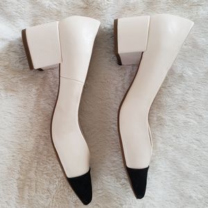 Zara Pointed Toe Low Heel Shoes
